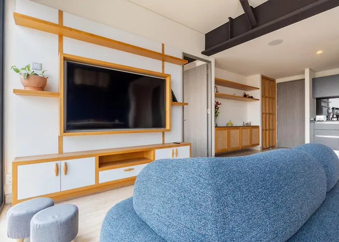 Departamento En Cdmx Con Gym Y Coworking Apartment *