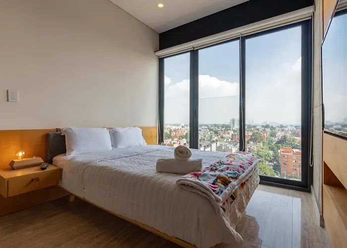 Departamento En Cdmx Con Gym Y Coworking Mexico City