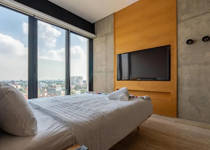 Departamento En Cdmx Con Gym Y Coworking Mexico City
