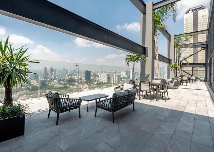Apartment Departamento En Cdmx Con Gym Y Coworking